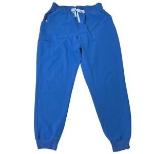 FIGS Technical Collection Zamora Scrub Jogger Pants Royal Blue‎ XL Tall *READ
